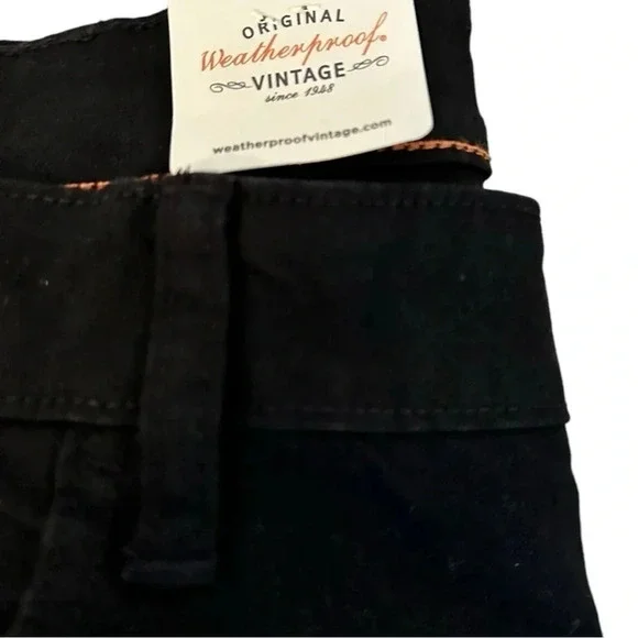 NWT Men’s Denim by Original Weather Proof Vintage Weather Soft Black Jeans - Picture 9 of 10